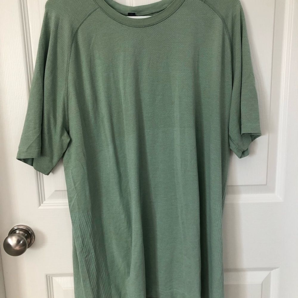 Lululemon Sage Green Performance Tee